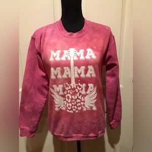 Women’s Small Mama Guitar Dyed Sweatshirt